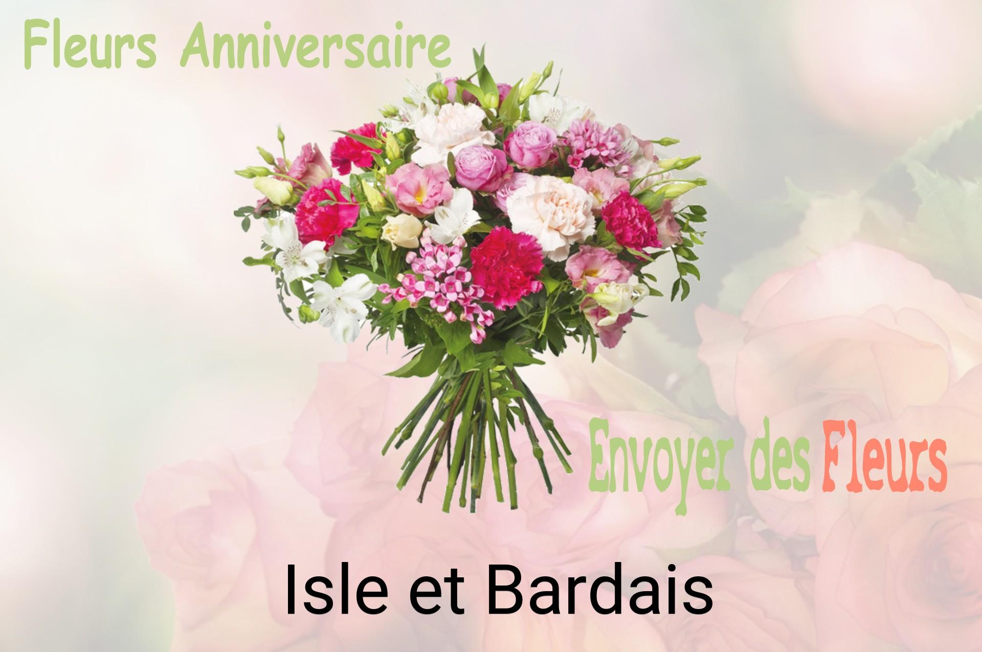 Bouquet de fleurs d’anniversaire livré à Isle-et-Bardais