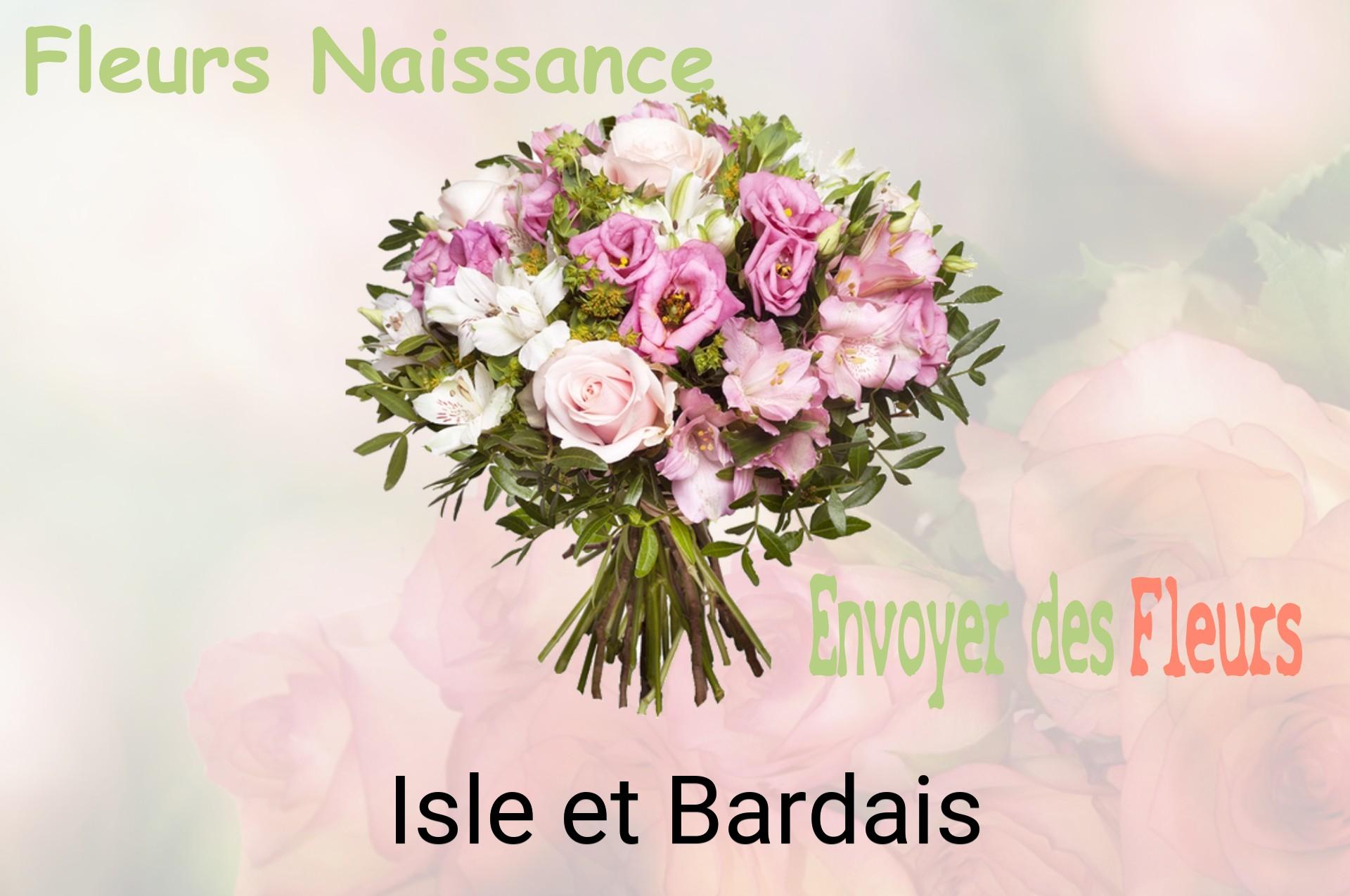 Bouquet de fleurs de naissance livré à Isle-et-Bardais