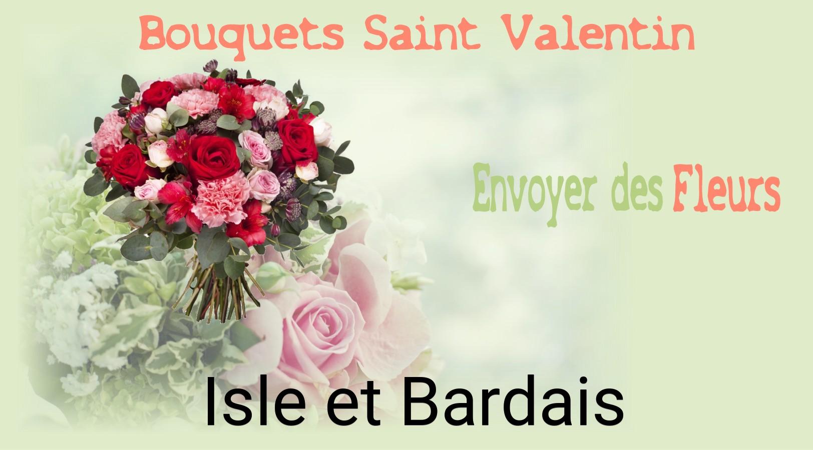 Roses de Saint-Valentin livrées à Isle-et-Bardais